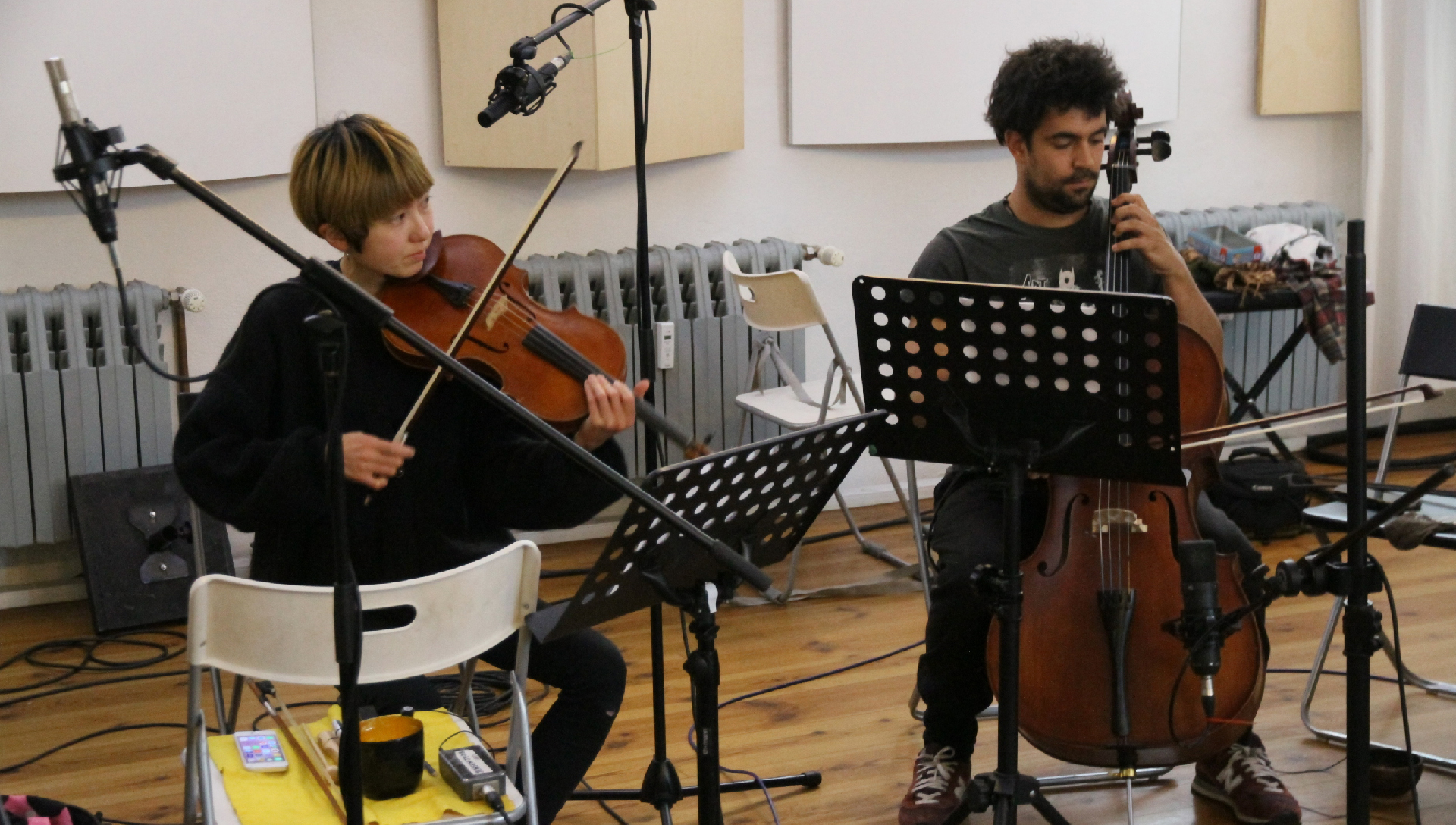 2019-07-08 Ame Zek's 'Unfinished sense of time' im Studio Börne45